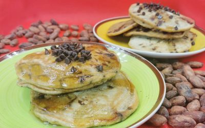 Pancakes con Chispas de Chocolate