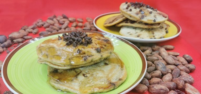Pancakes con Chispas de Chocolate