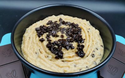 Hummus Dulce con Chispas de Chocolate