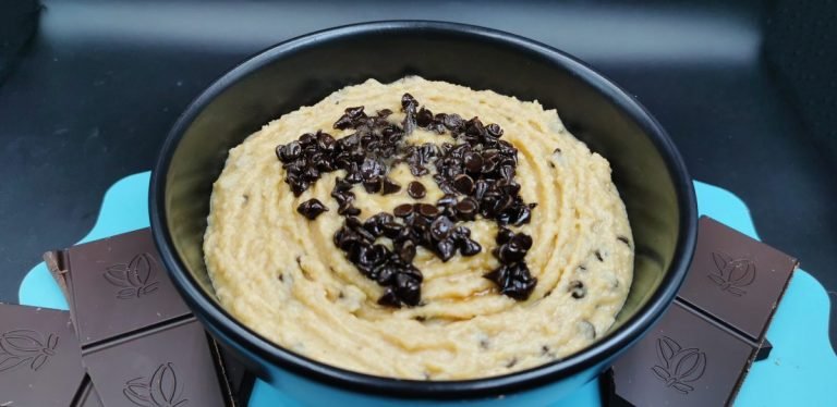 Hummus Dulce con Chispas de Chocolate
