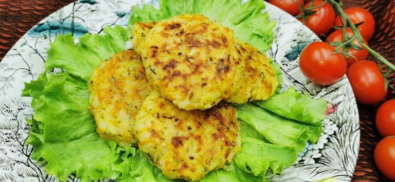 Hamburguesas de Papa y Arroz