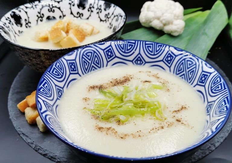 Crema de Coliflor y Puerros