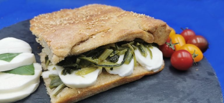 Pizza de Escarola y Queso