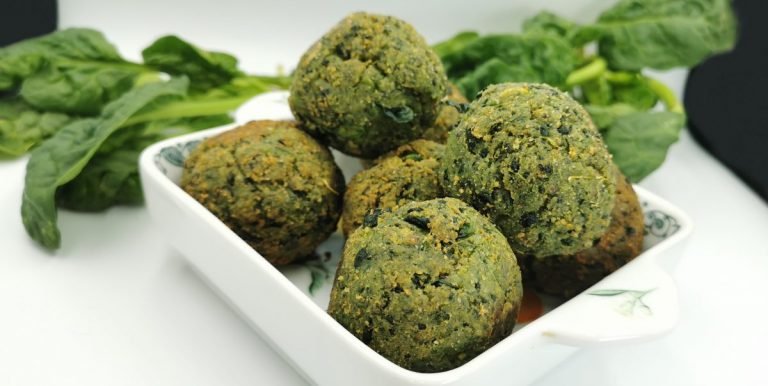 Albóndigas de Espinacas y Requesón rellenas