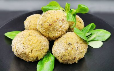 Albóndigas de Quinoa, Brócoli y Jengibre