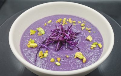 Crema de Repollo Morado