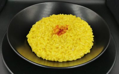 Risotto al Azafrán