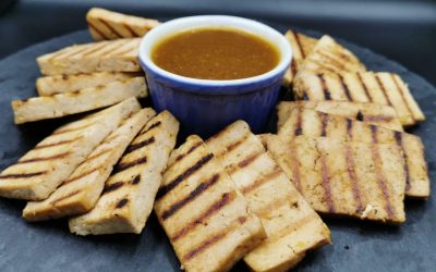 Tofu Marinado a la Naranja