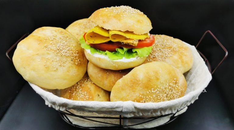 Pan Vegano para Hamburguesas