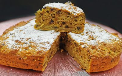 Pastel de Requesón y Chispas de Chocolate