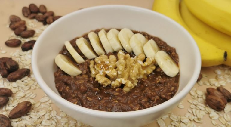 Porridge de Avena y Chocolate 