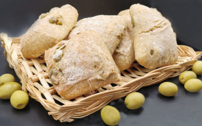 Pan Ciabatta con Aceitunas