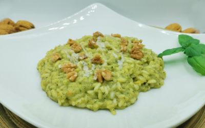 Risotto con Crema de Calabacines