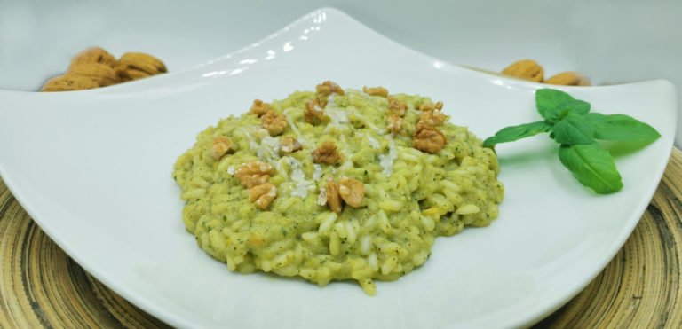 Risotto con Crema de Calabacines