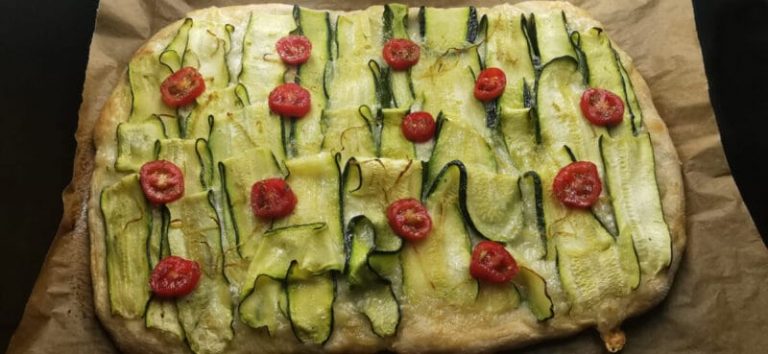Pizza con Calabacines