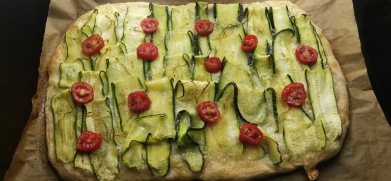 Pizza con Calabacines