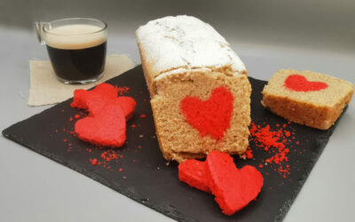 Plumcake de San Valentín