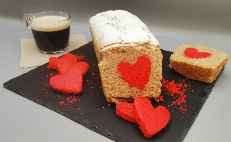 Plumcake de San Valentín