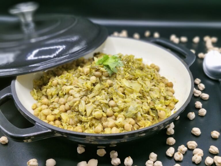 Estofado de Garbanzos y Repollo