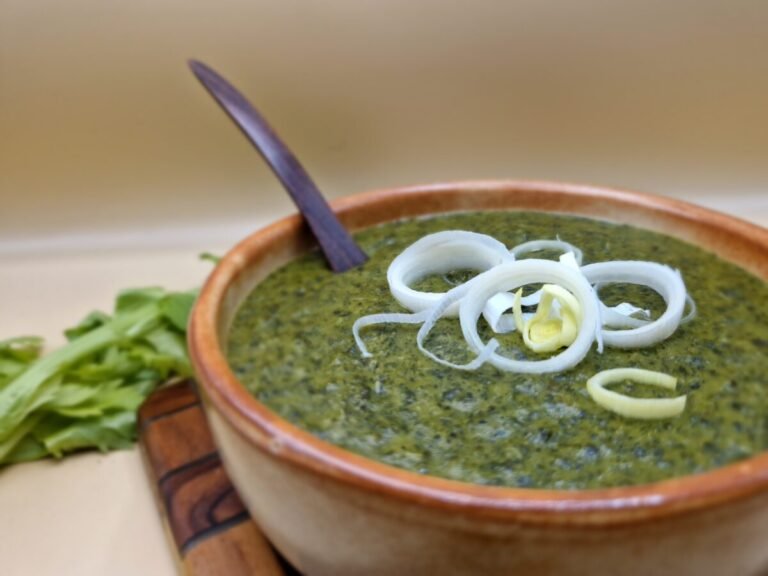 Crema de Kale y Papas