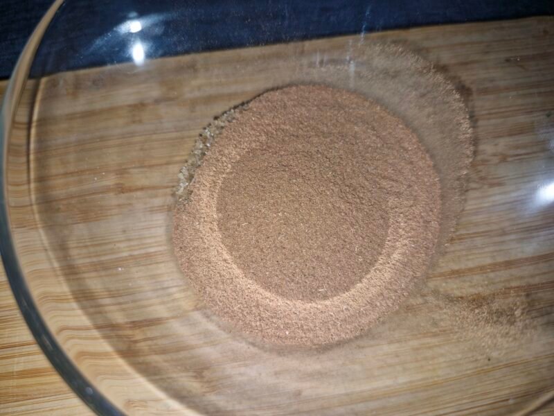 Paso de la receta