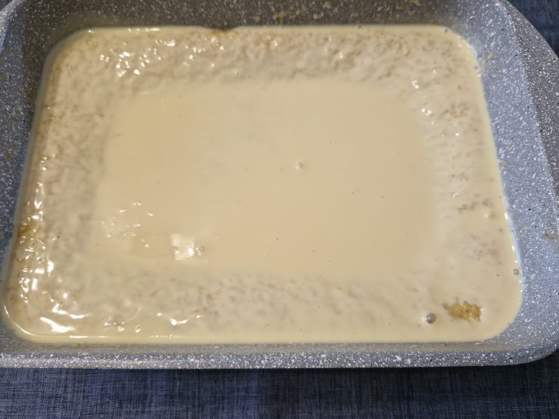 Paso de la receta