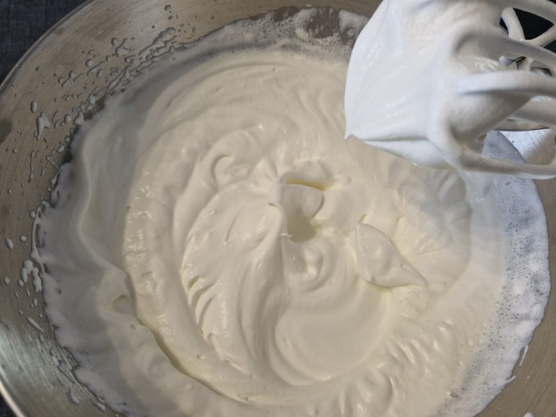 Paso de la receta