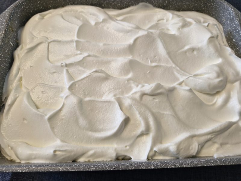 Paso de la receta