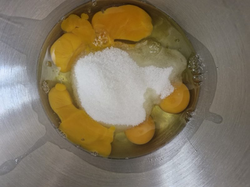 Paso de la receta