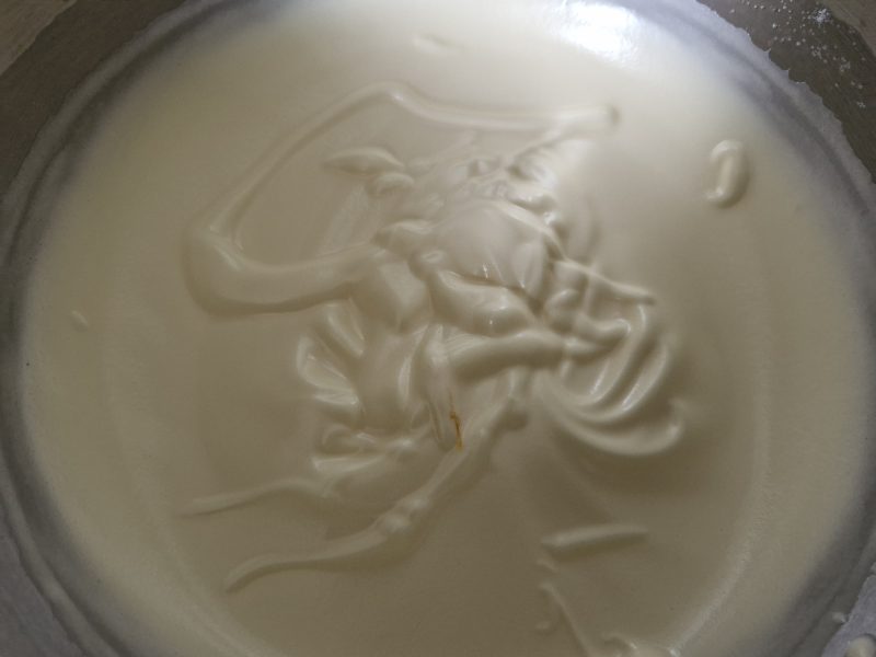 Paso de la receta