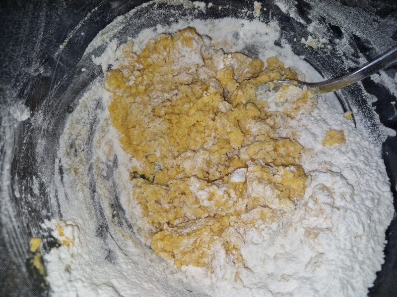 Paso de la receta