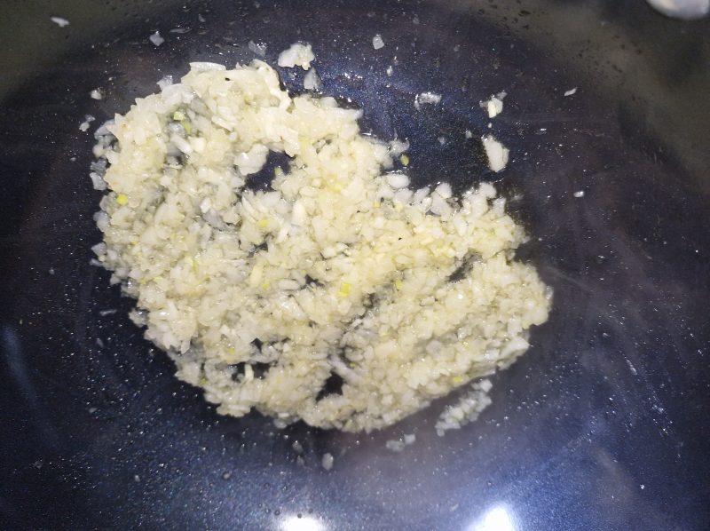 Paso de la receta