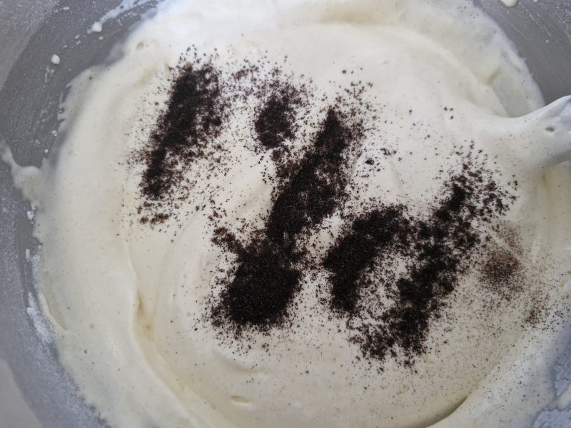 Paso de la receta