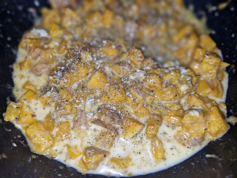 Paso de la receta