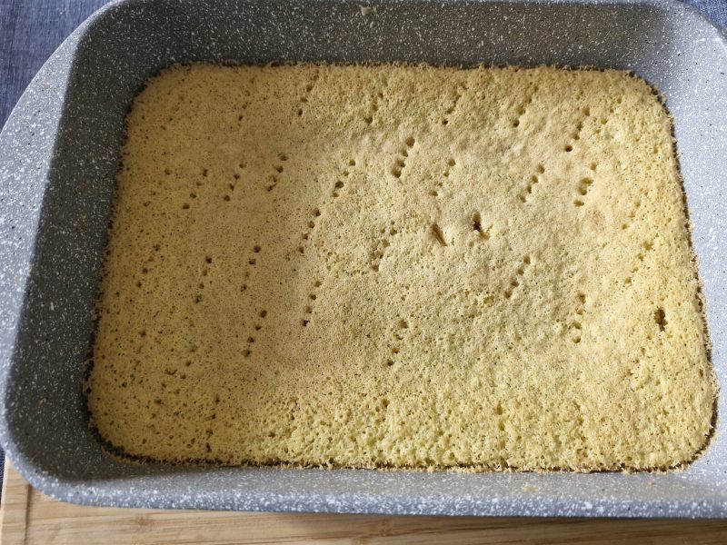 Paso de la receta